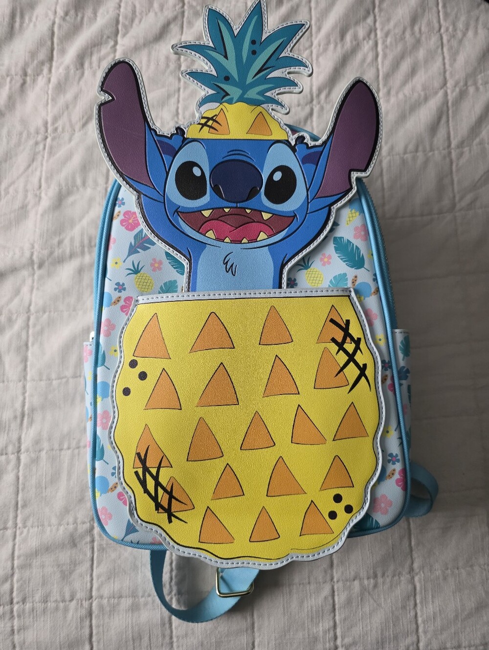 Loungefly Stitch Pineapple LARGE  Backpack
